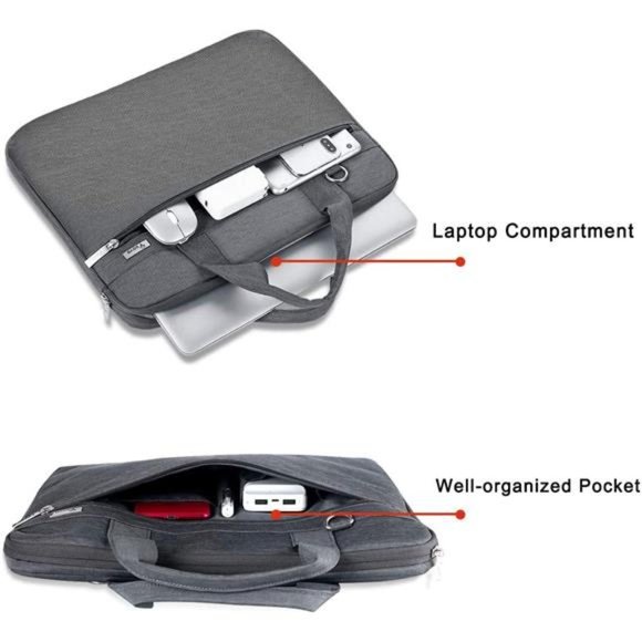 17-17.3 Inch Carrying Case, 360° Protective Computer Bag - Picture 3 of 6